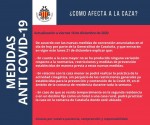ACTUALITZACIÓ I SEGUIMENT DE L´AFECTACIÓ DE LES MESURES ANTI COVID-19 EN LA PRÀCTICA DE LA CAÇA A CATALUNYA